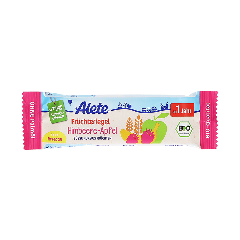 Nestle German Alete Banana Raspberry Apple Fruit Bar*18