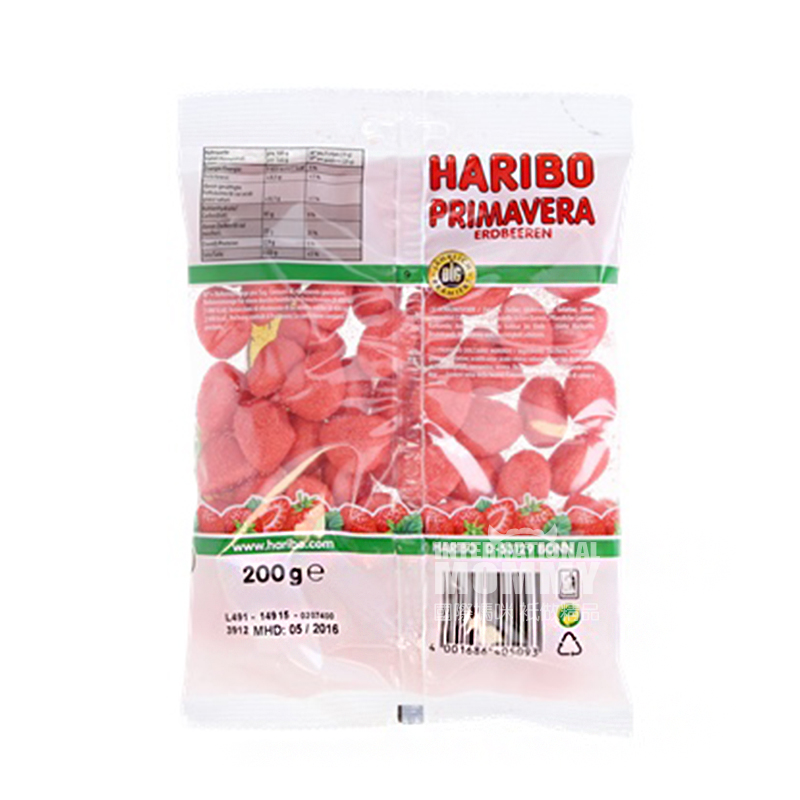 HARIBO German Various Flavors of Fruit Jelly 200g