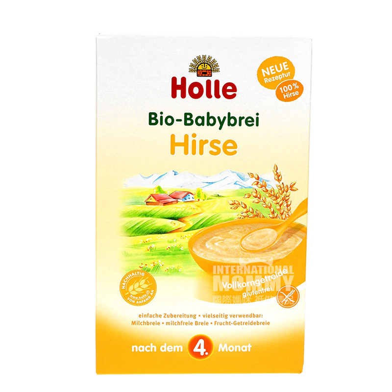 [2 pieces]Holle German Pure Organic Millet Rice Noodles over 4 months old