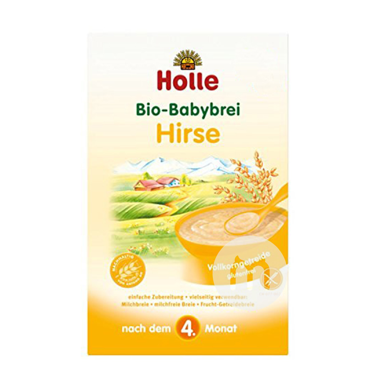 [2 pieces]Holle German Pure Organic Millet Rice Noodles over 4 months old