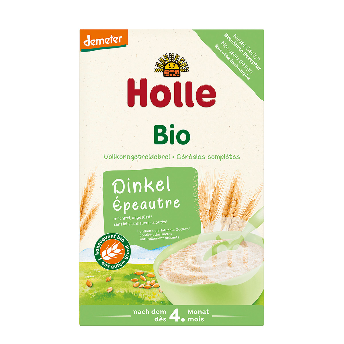 [2 pieces]Holle German Organic Spelt Wheat Rice Noodles over 4 months old
