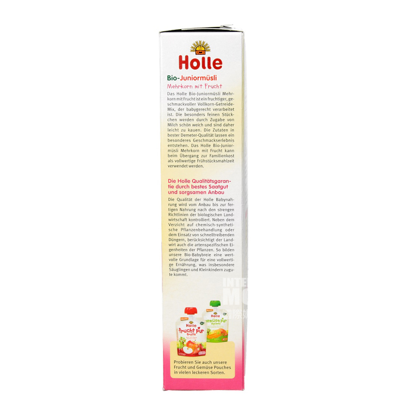 Holle German Organic Fruit Cereal Cereal over 10 months old