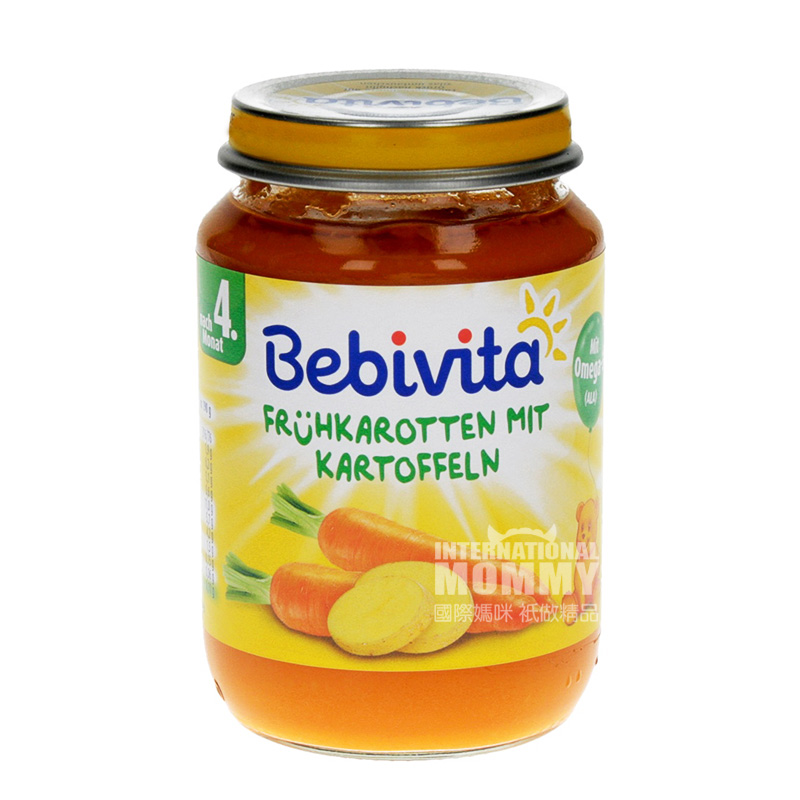 [2 pieces]Bebivita German Mashed Potatoes and Carrots over 4 months old