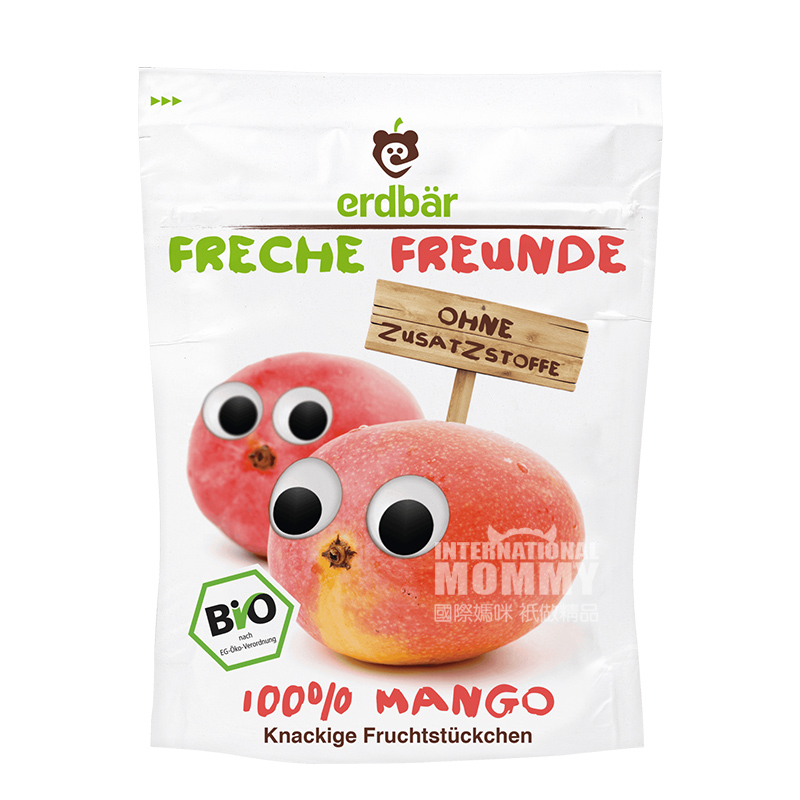 Erdbar German Organic dried fruit dried mango*10