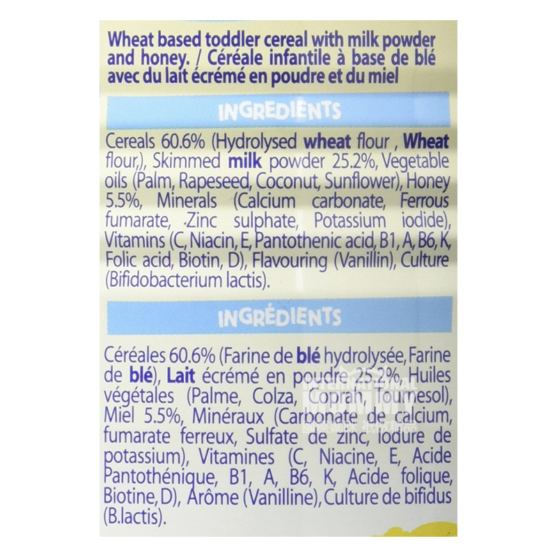 Nestle German Cerelac Series Calcium Iron Zinc Milk Honey Rice Noodles over 12 months old