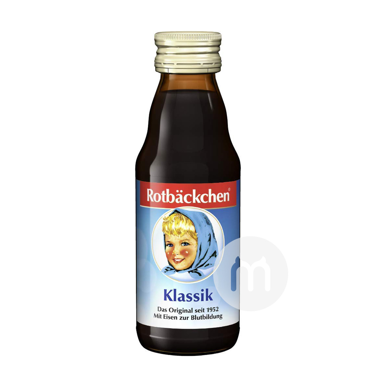 [4 pieces]Rotbackchen German Iron and Vitamin C Supplement for Infants 125ml