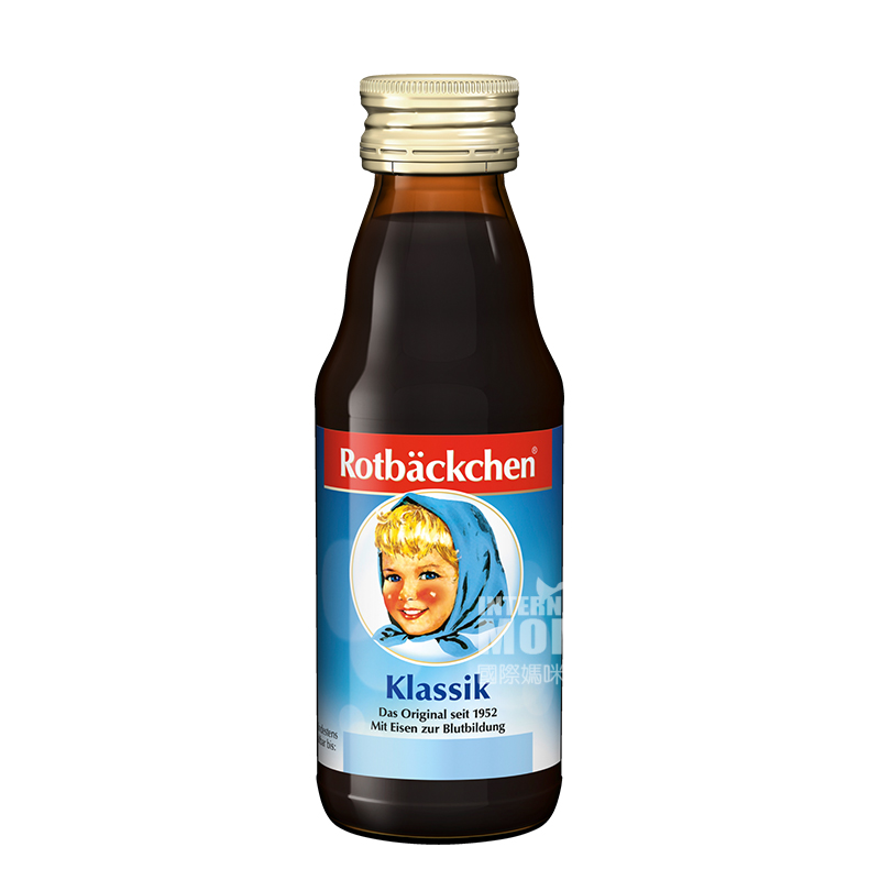[4 pieces]Rotbackchen German Iron and Vitamin C Supplement for Infants 125ml