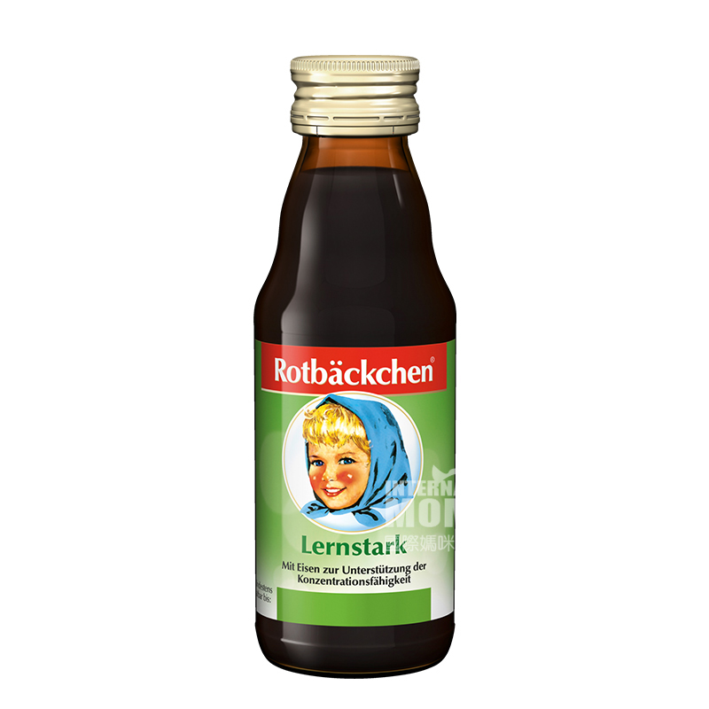 [4 pieces]Rotbackchen German Iron and Vitamin B Supplement for Infants 125ml