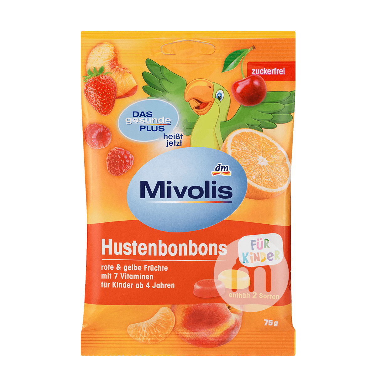 Mivolis German Relieve Cough in Children with Fruit Candy*5