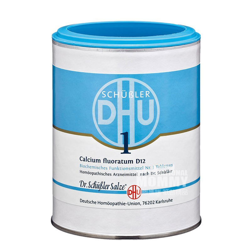 DHU German Calcium Fluorite D12 No. 1 Protects Skin Bones and Teeth 1000 pieces