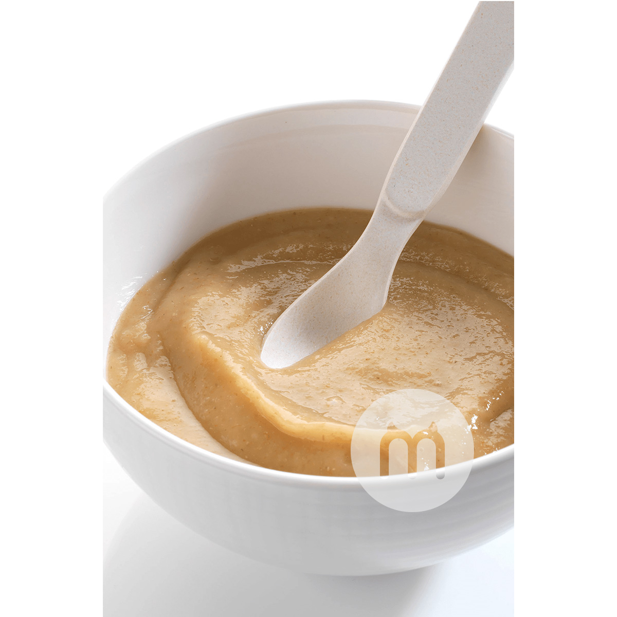 [4 pieces]DmBio German Organic Apple Mango Semolina Mix Puree over 4 months old