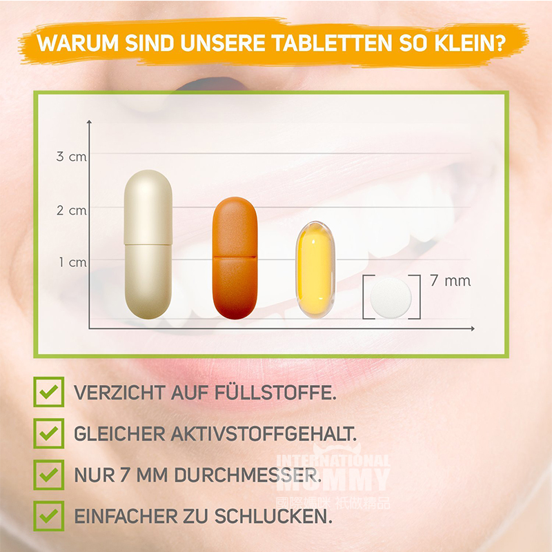 Vitabay German Children's Vitamin D3 Chewable Tablets 120 Tables