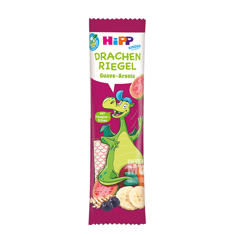 Hipp German Organic Guava Oatmeal Fruit Bars*12 