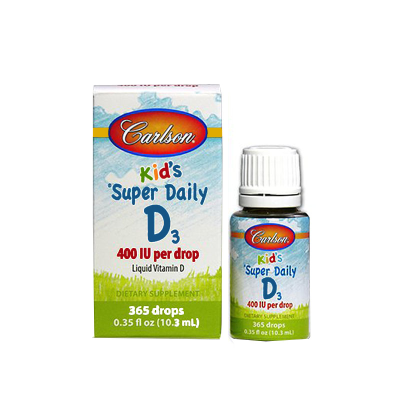 [2 pieces]Carlson American Baby Vitamin D3 Drops