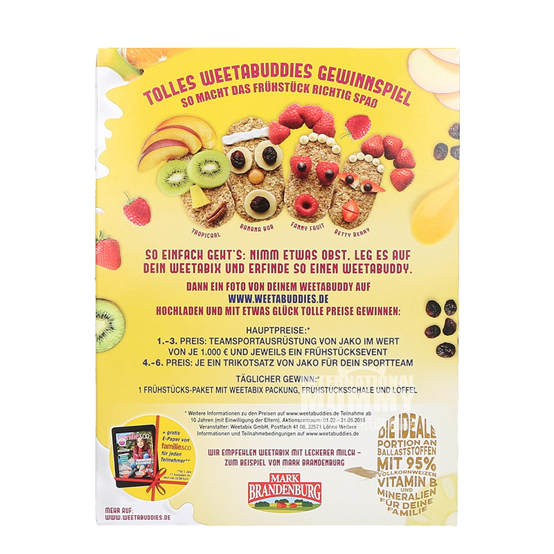 Weetabix England Whole Wheat Breakfast Biscuits 430g