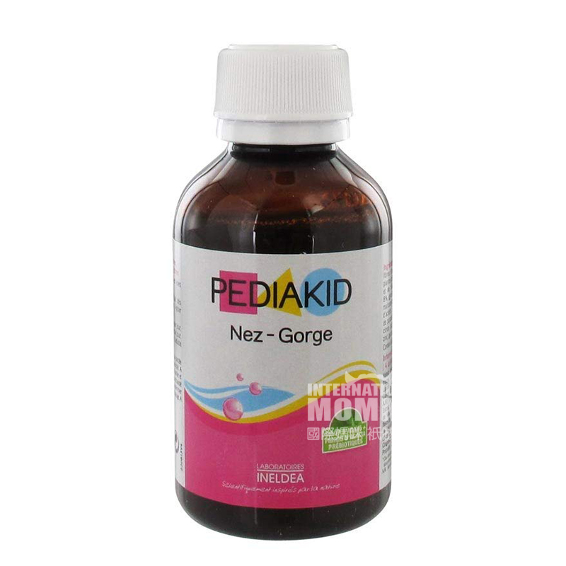 PEDIAKID France Syrup to Relieve Throat Discomfort for Infants and Children