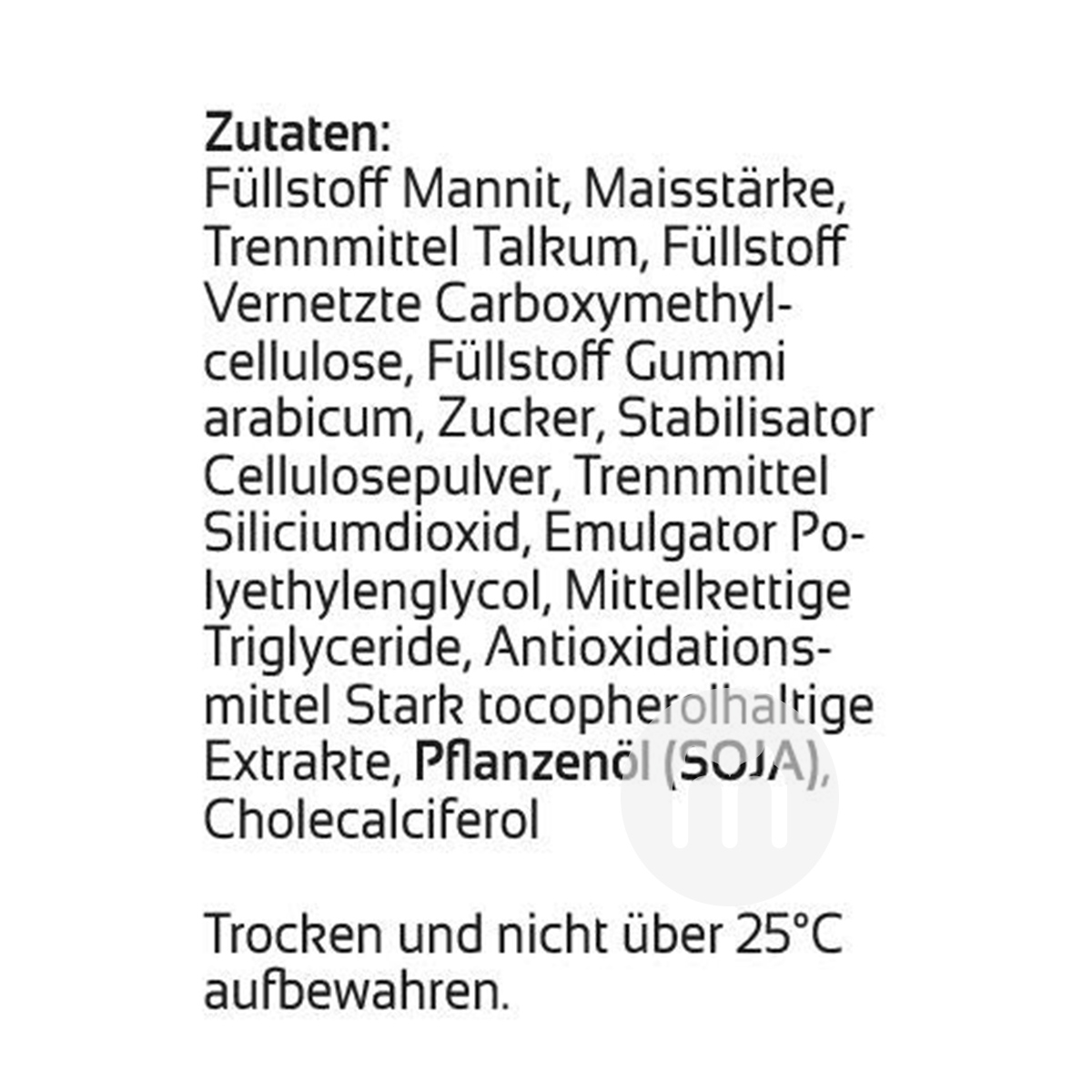 Denk German Vitamin D3 Tablets for Infants