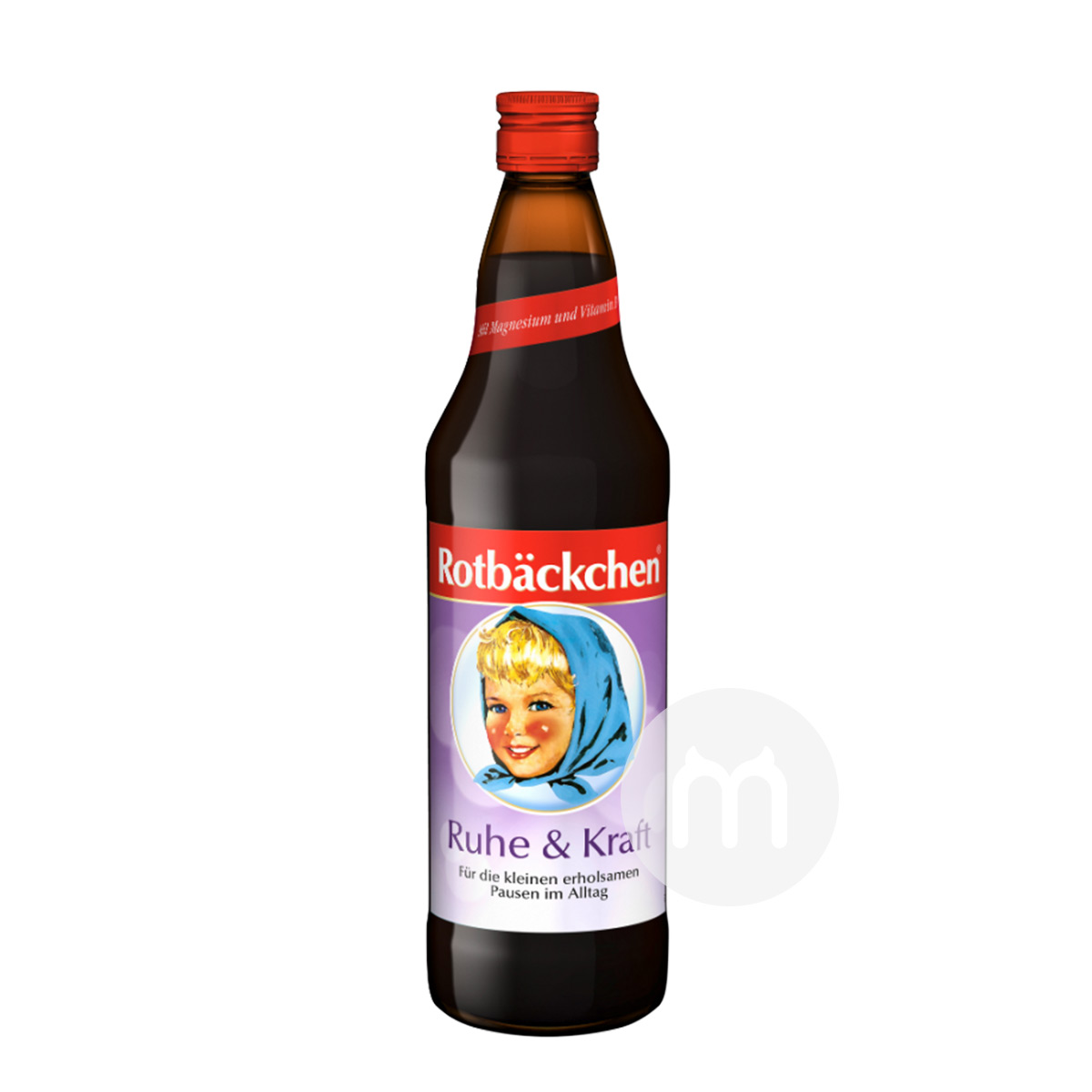 [4 pieces]Rotbackchen German Children's Magnesium and Vitamin B6 Nutrient Solution 750ml