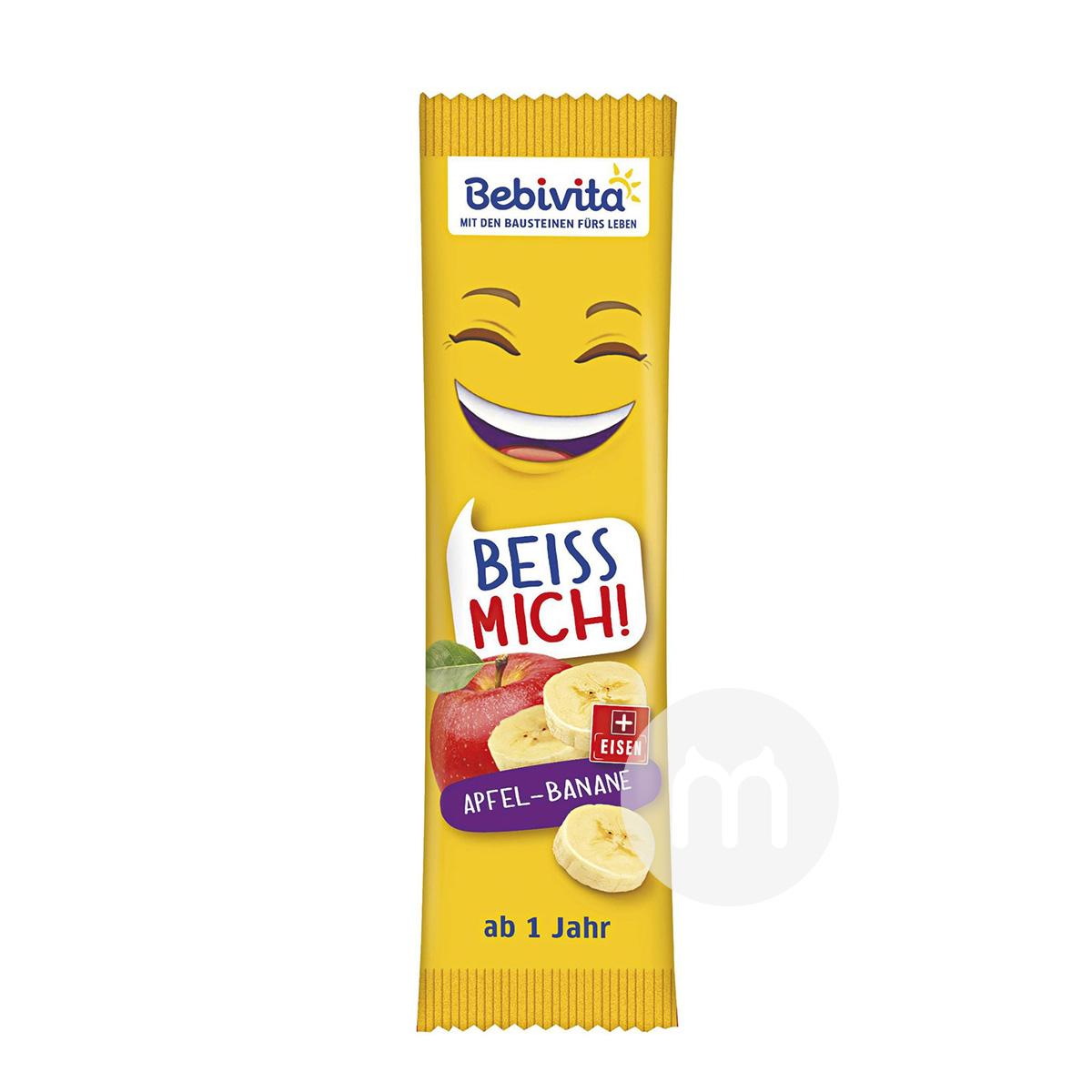 Bebivita German Apple Banana Pulp Strips over 1 year old*25