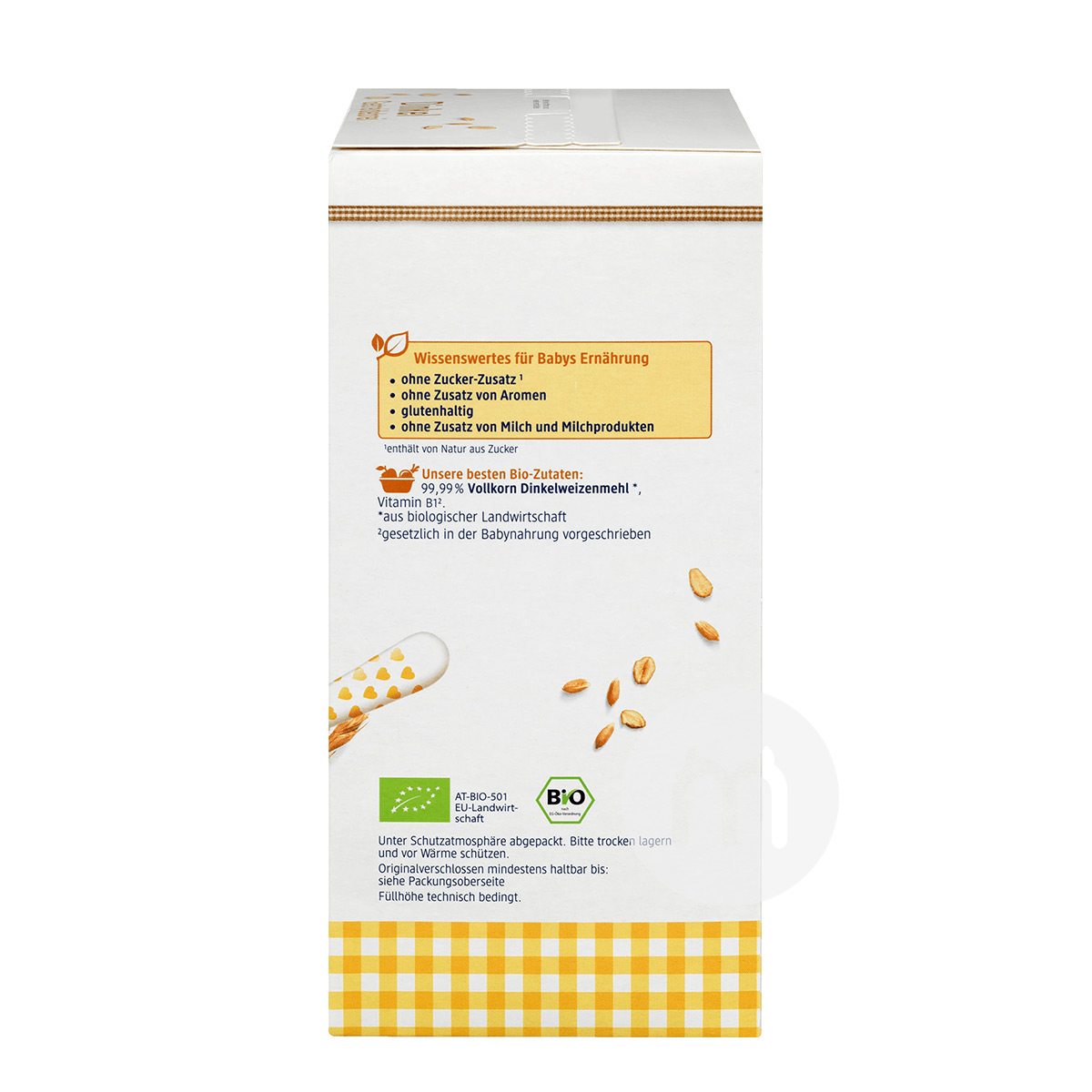 DmBio German Organic Spelt Wheat Noodles over 4 months 400g