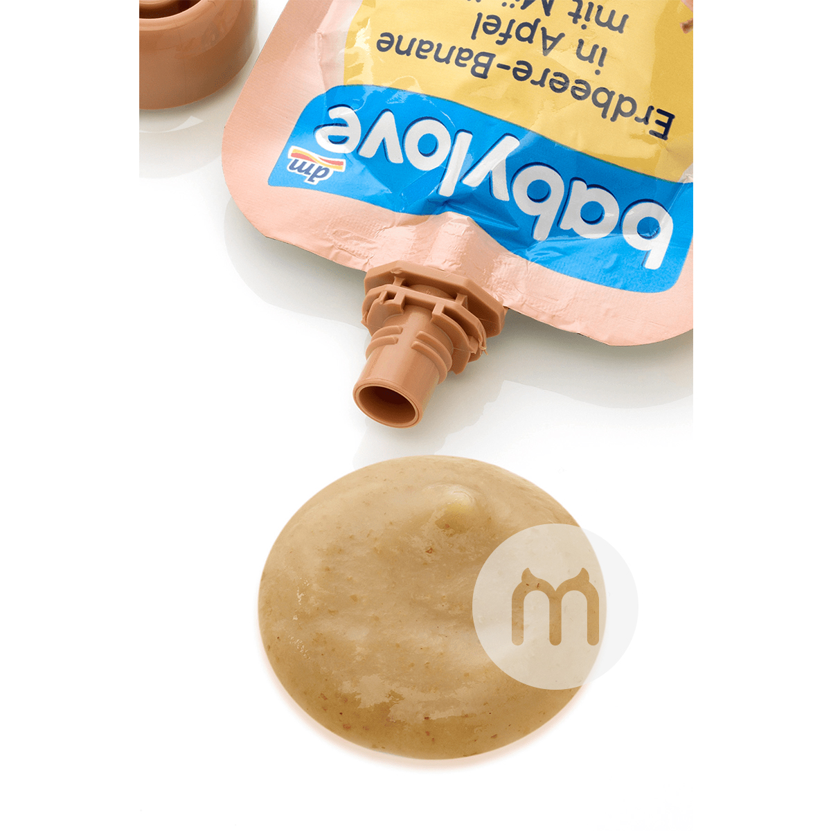 Babylove German Organic Strawberry Banana Apple Muesli Sucking over 12 months*6