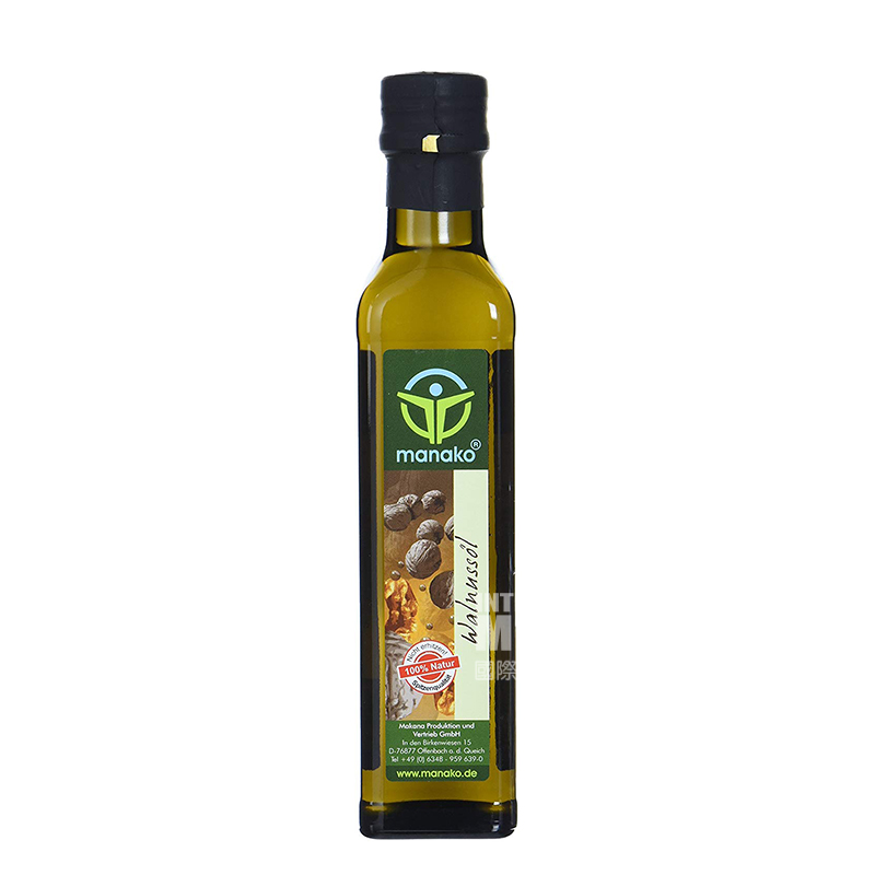 [4 pieces] Manako German Organic Walnut Oil