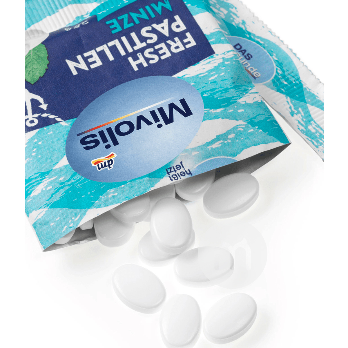 [2 pieces] Mivolis German Cool Mint Lozenges