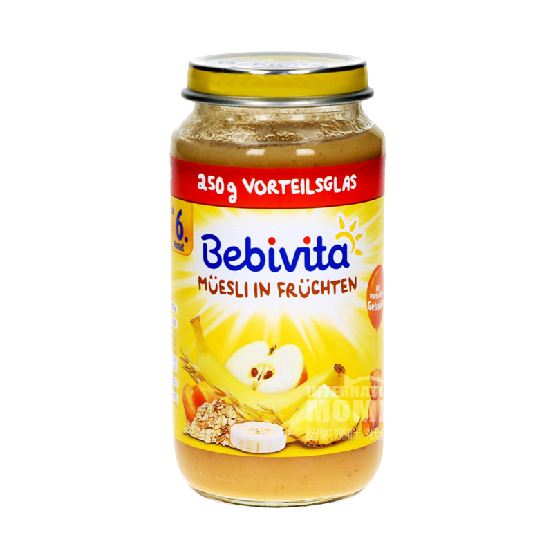 [2 pieces] Bebivita German Wheat Fruit Puree over 6 months