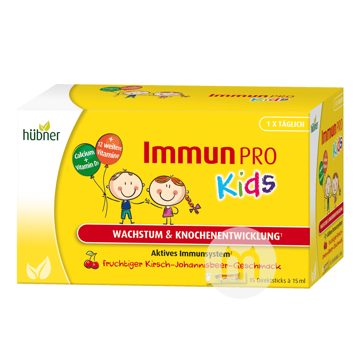 Hubner German Children's Multivitamin + Calcium Improve Immunity