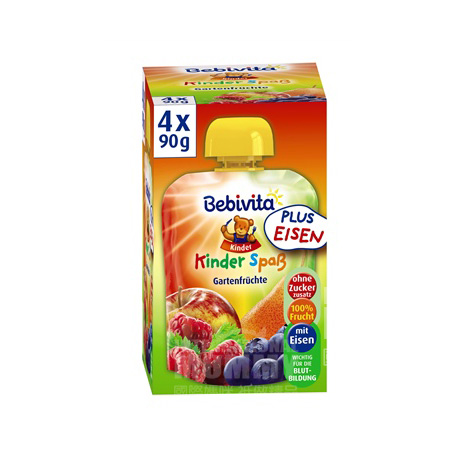 Bebivita Germany Comprehensive garden fruit puree suction for more than 12 months 360g
