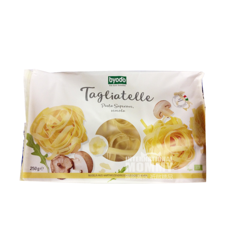 Byodo Italian  Organic Children nutrition bird`s nest dry noodles*6