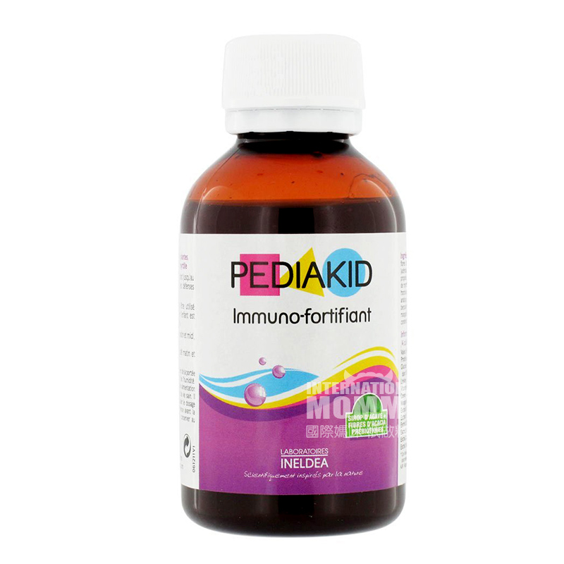 PEDIAKID France Immune bodyguard nutritional supplement blueberry flavor