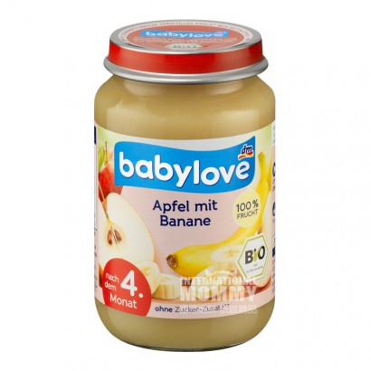 Babylove German Organic Apple Banan...