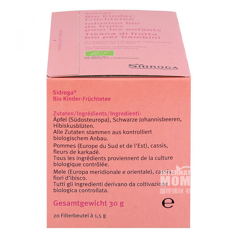 SIDROGA German Organic Children's Flower Nectar