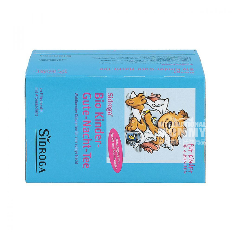 SIDROGA German Organic Kids Good Night and Sleepy Tea