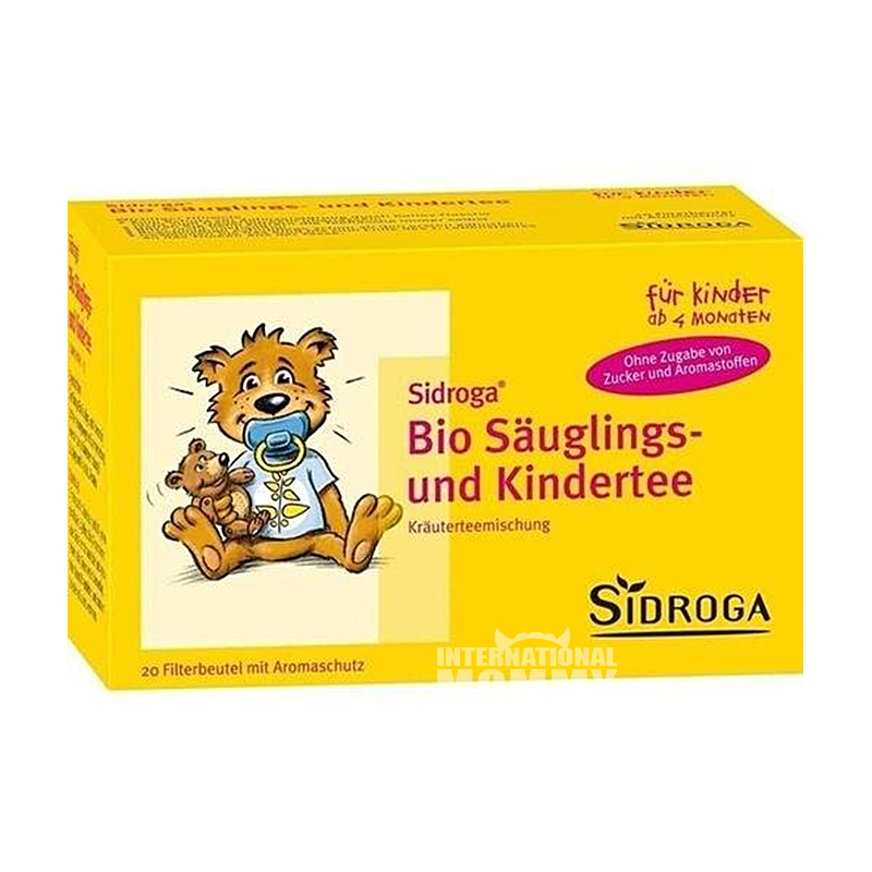 SIDROGA German Organic Children's Fennel Plant Tea