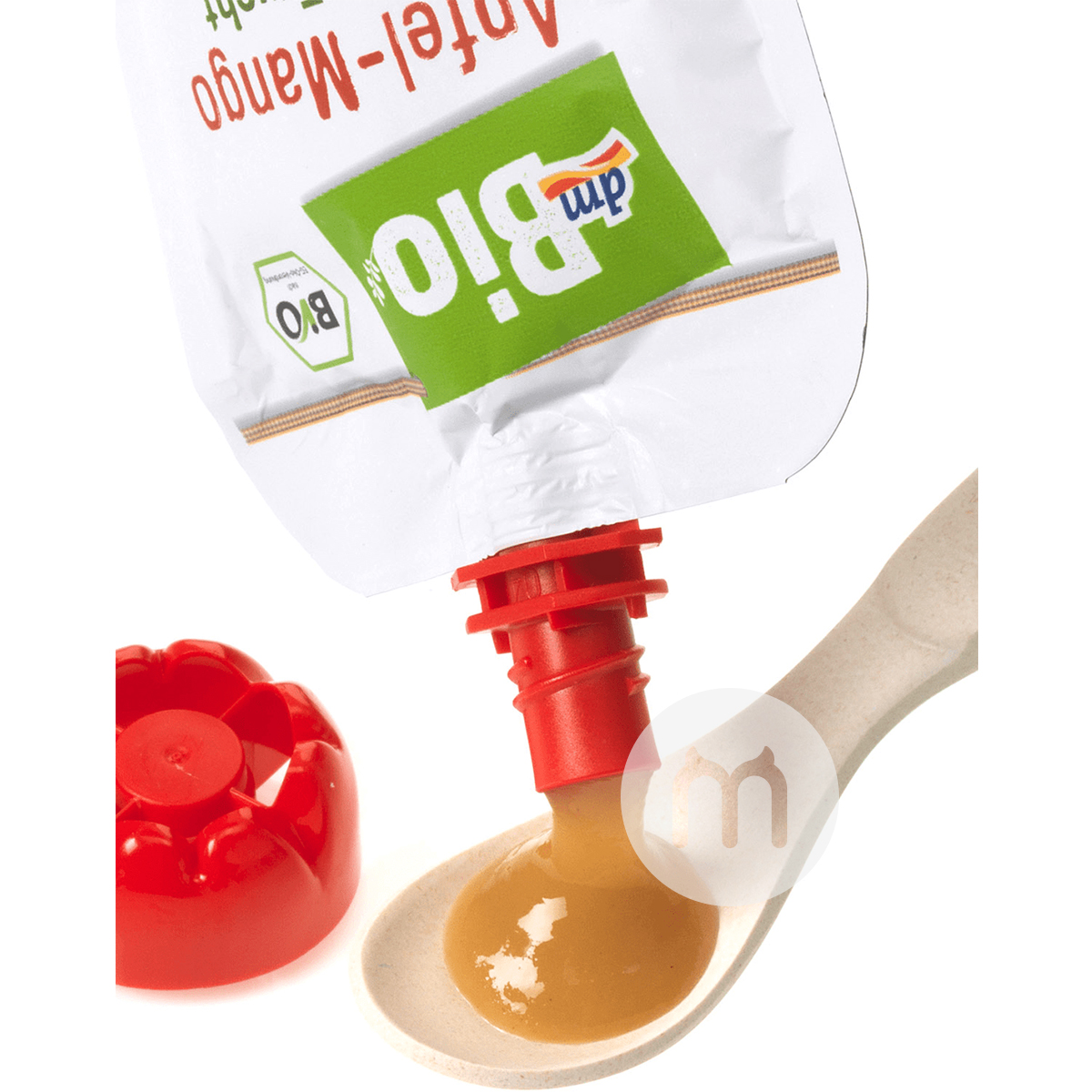 DmBio German Organic Apple and Mango Puree Sucking over 12 months