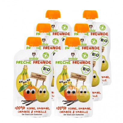 Erdbar German Organic Pear Banana O...