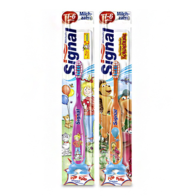 Signal jerno Children's training toothbrush 1 overseas original