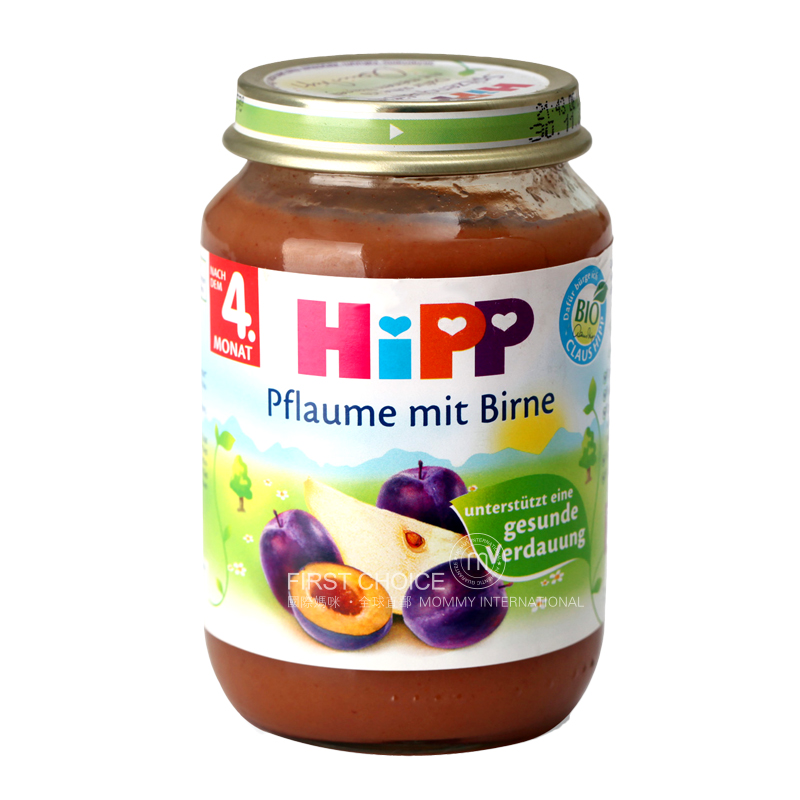 HiPP Germany  Organic Ximei fragrant pear fruit paste