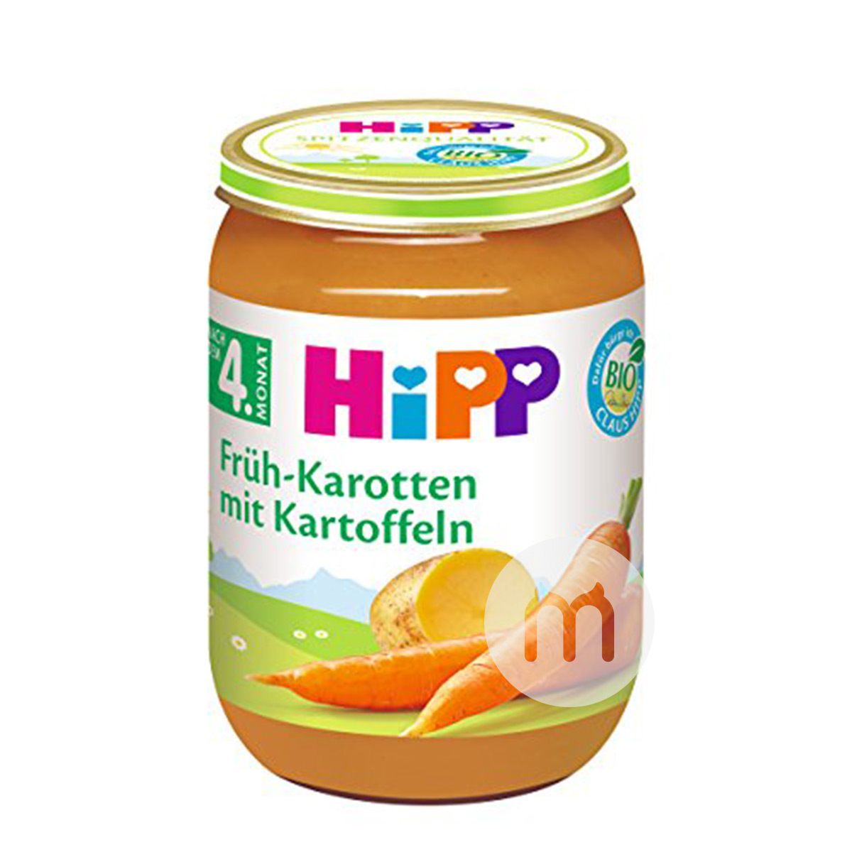 [2 pieces]HiPP German Organic Carrot Mashed Potatoes