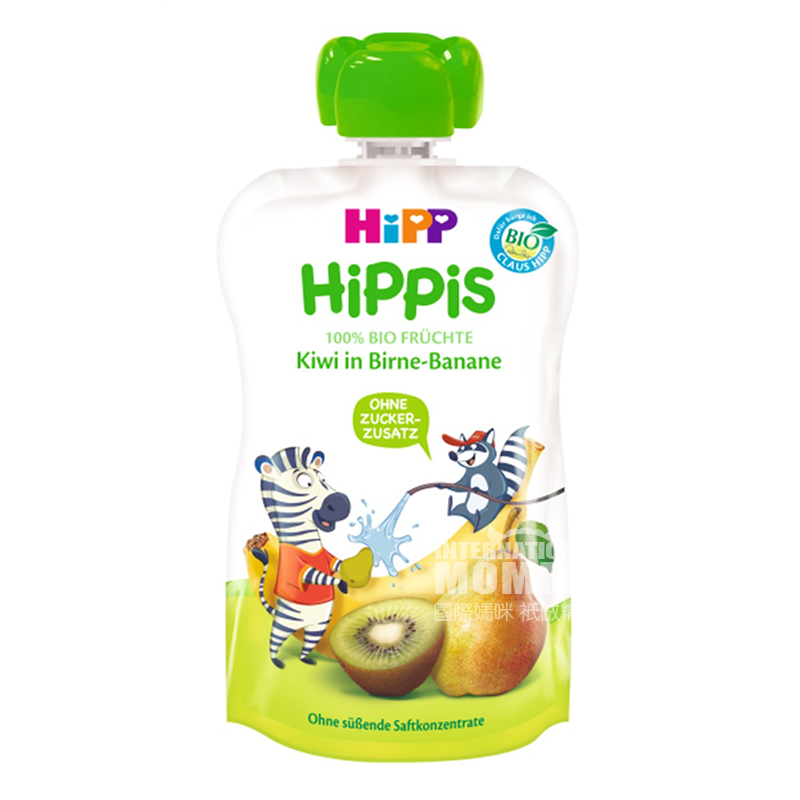 HiPP German Organic Kiwi Pear Banana Sucking over 12 months old *6