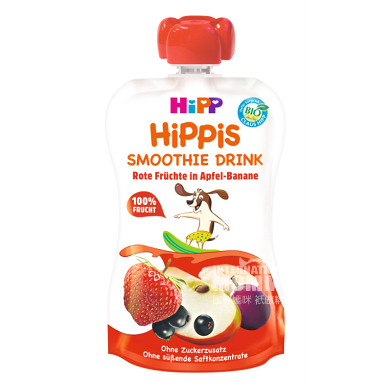 HiPP German Organic Red Fruit Sucking over 12 months old 120g*6