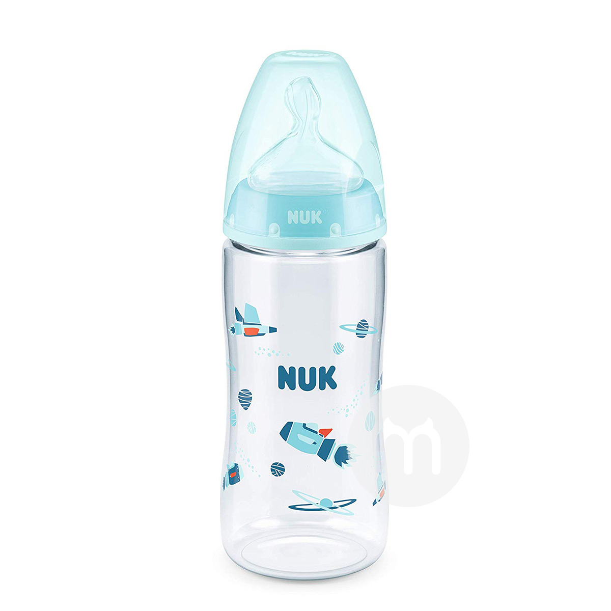 NUK Germany wide mouth PA plastic bottle 300ml 6-18 months
