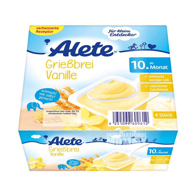 Nestle German Alete Series Semolina Vanilla Milk Cup 400g
