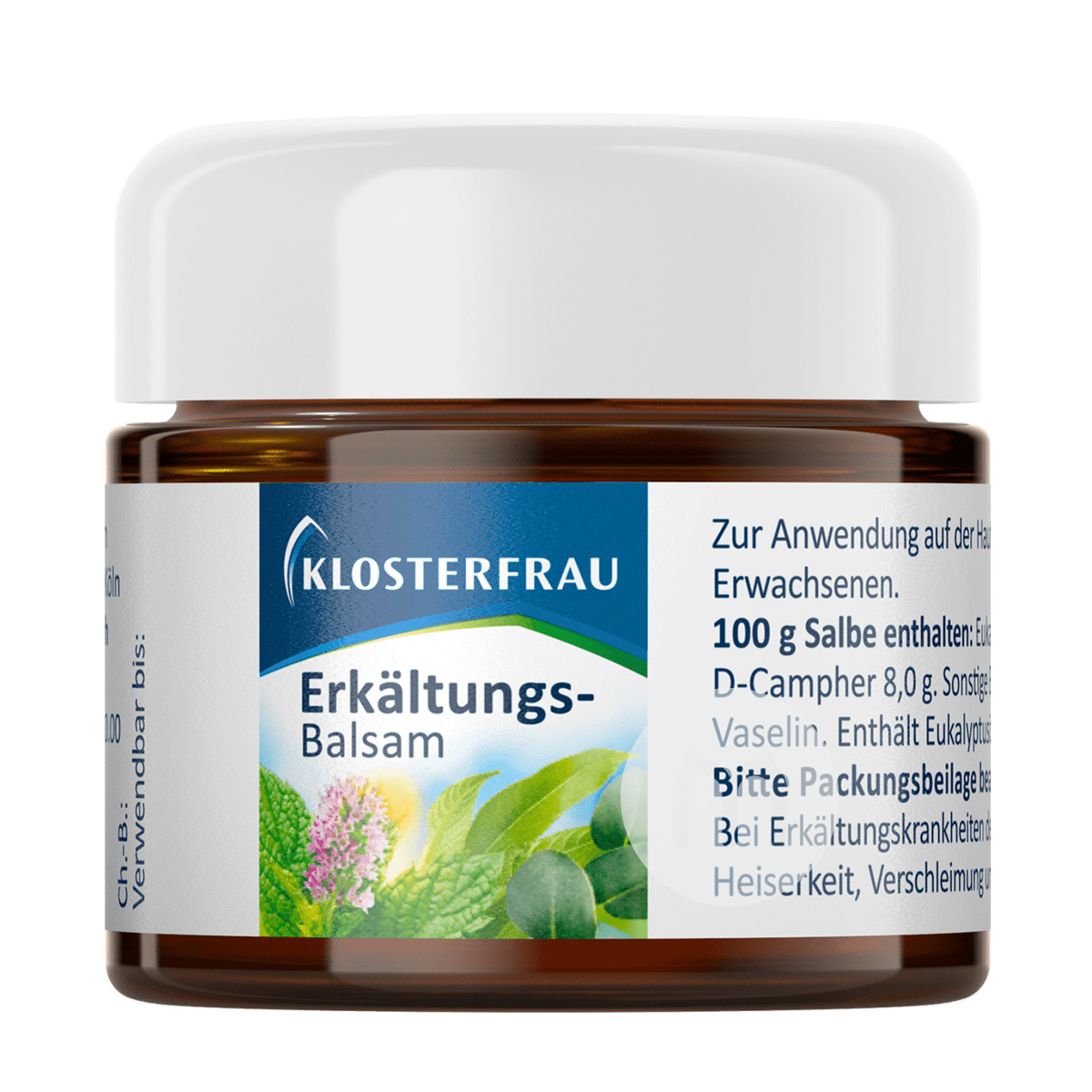Klosterfrau German klosterfrau Children's cold Relief Massage Cream