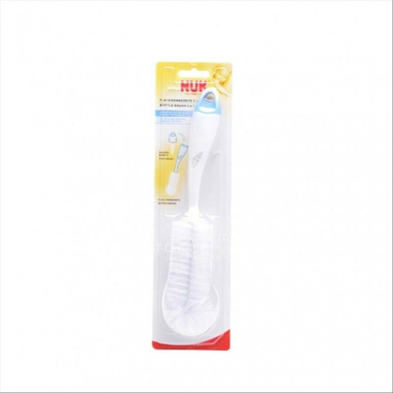 NUK Germany 2-in-1 baby bottle/nipple brush, tableware cleaning brush, overseas local original