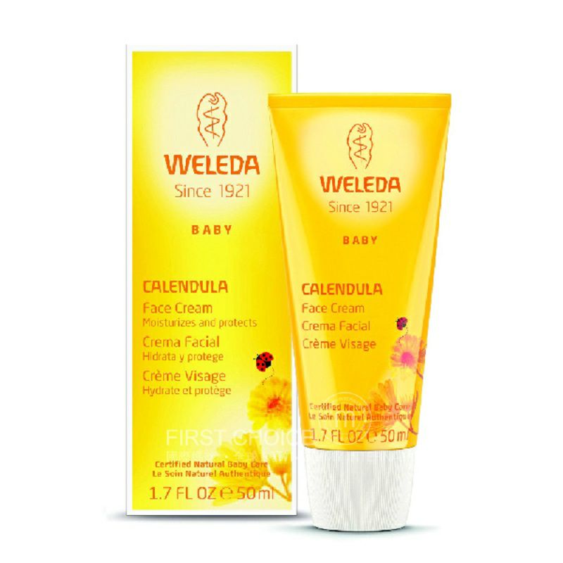 WELEDA German Baby Calendula Cream for anti-inflammatory and eczema