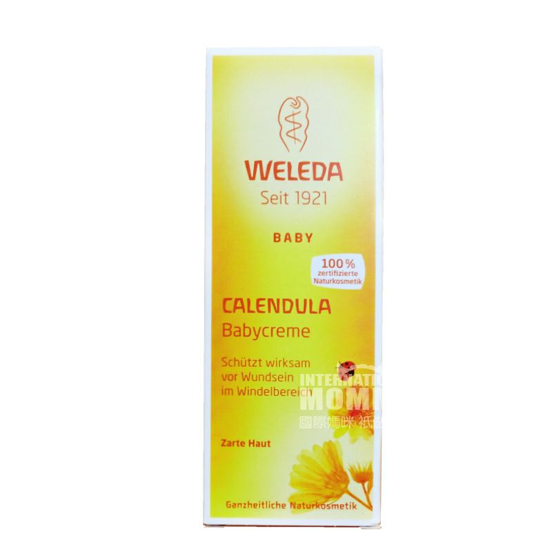 WELEDA German Calendula Baby hip cream