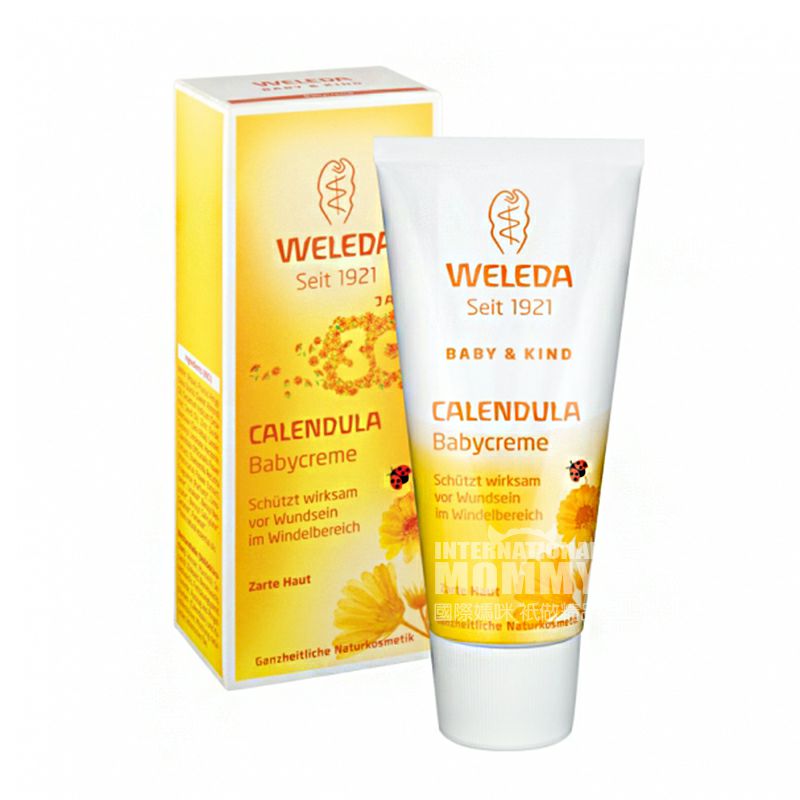 WELEDA German Calendula Baby hip cream